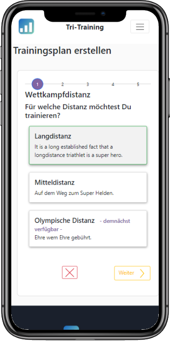 Triathlon Trainingsplan erstellen